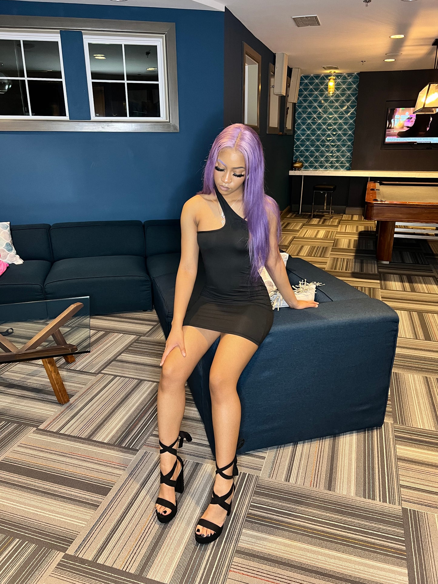 Asymmetric Body Dress image 0